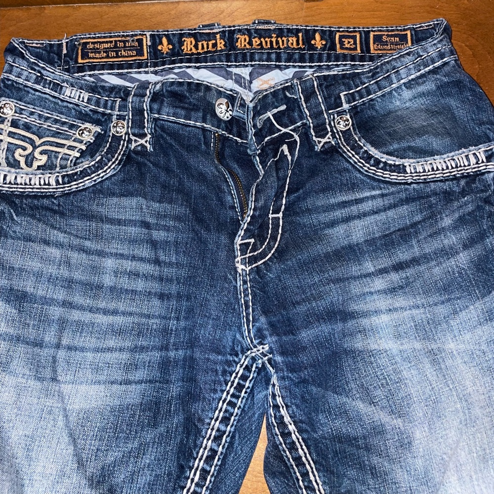 Rock Revival Men’s ‘Sean’ Relaxed Jeans
